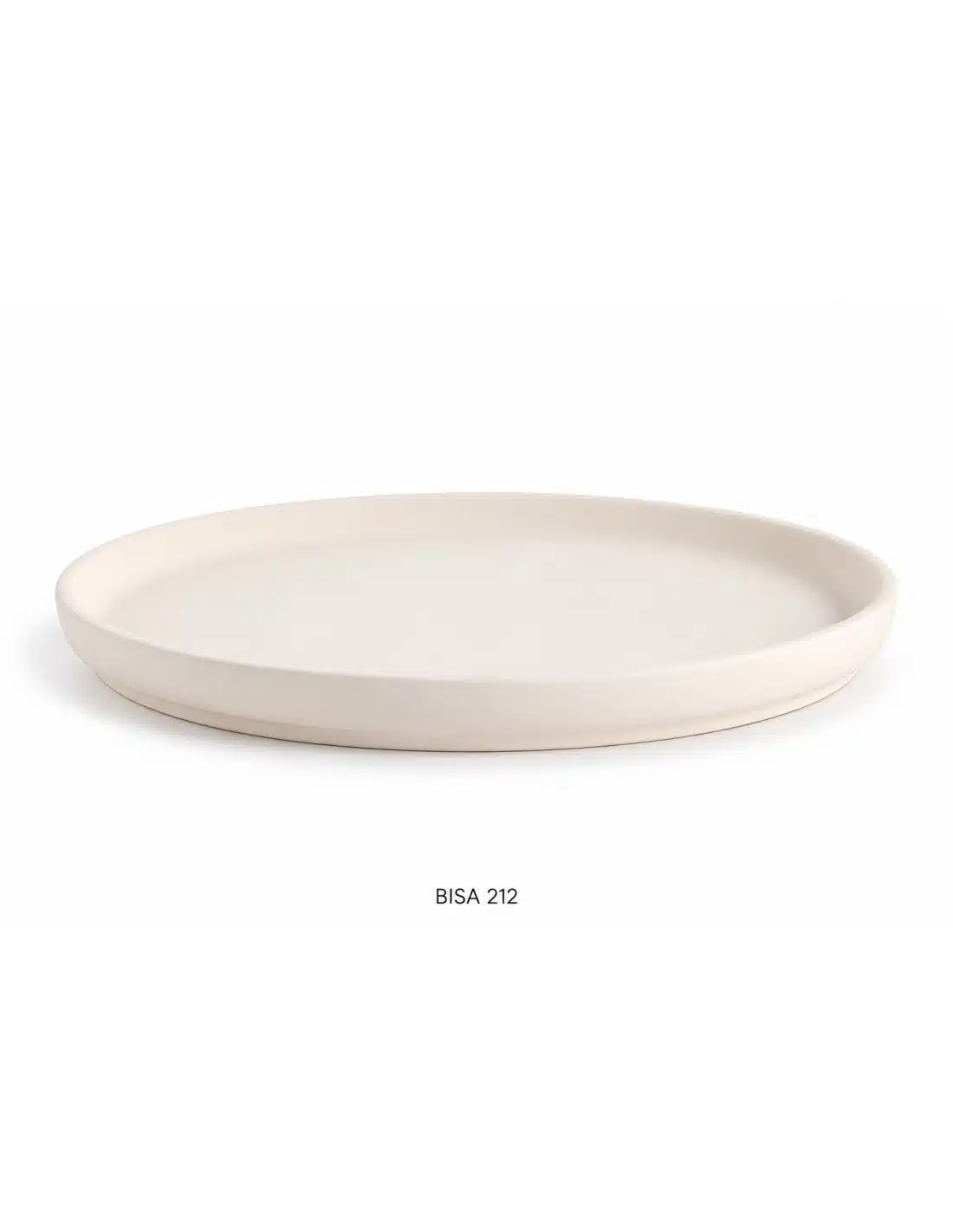 Bord met rechtopstaande rand D 26cm