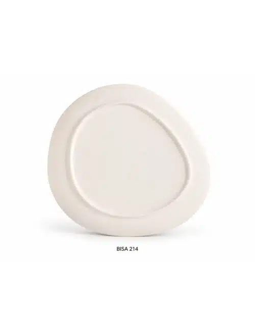 Bord organische vorm D 26cm