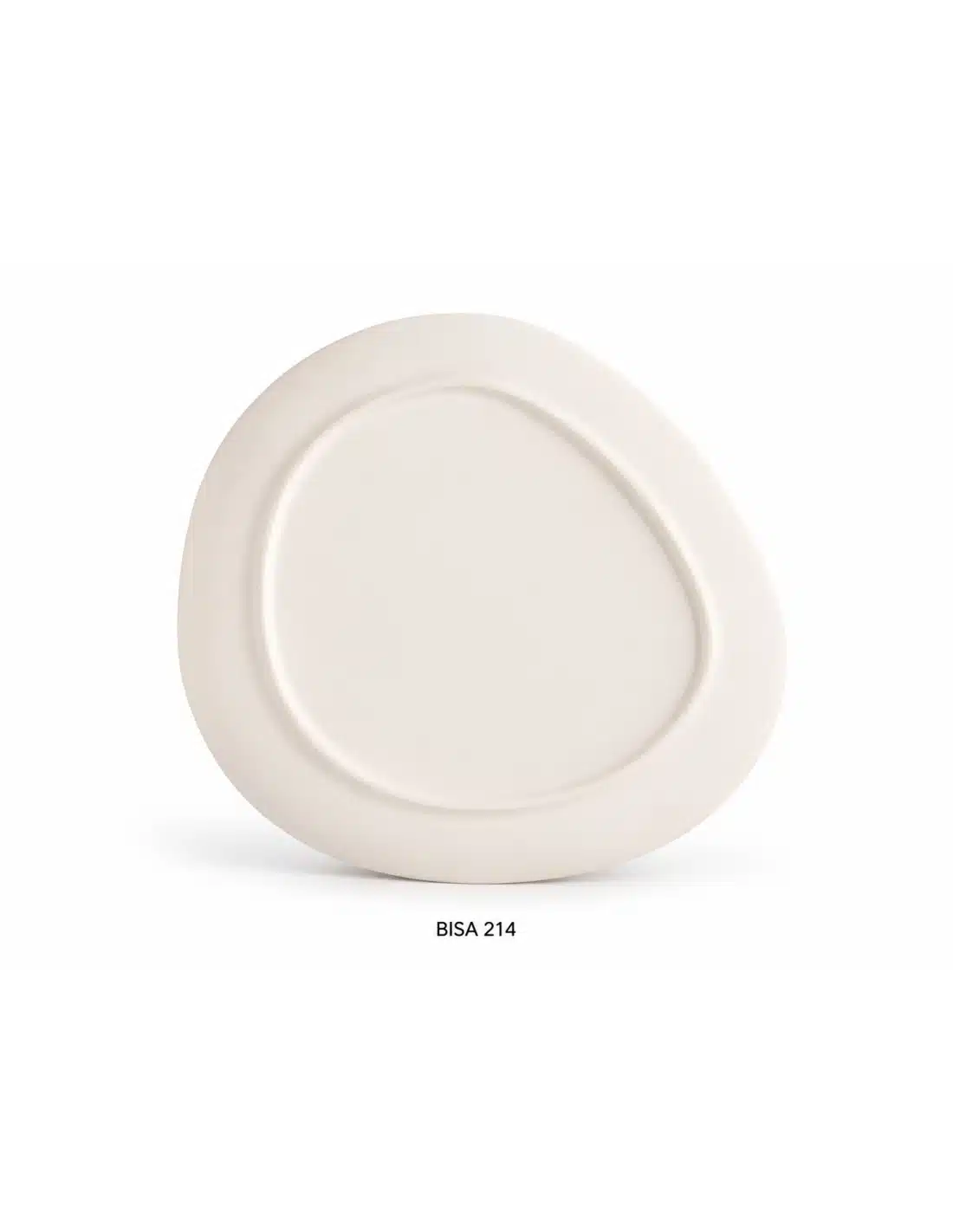 Bord organische vorm D 26cm