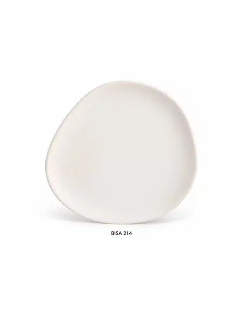Bord organische vorm D 26cm