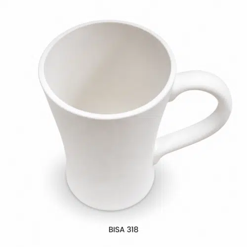 Mega mug met oor H 14cm