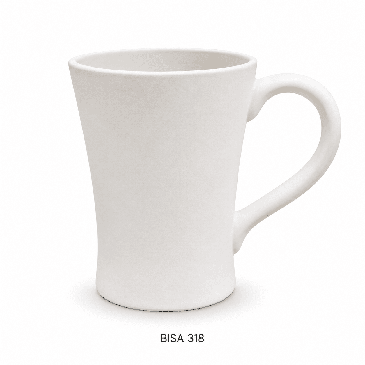 Mega mug met oor H 14cm