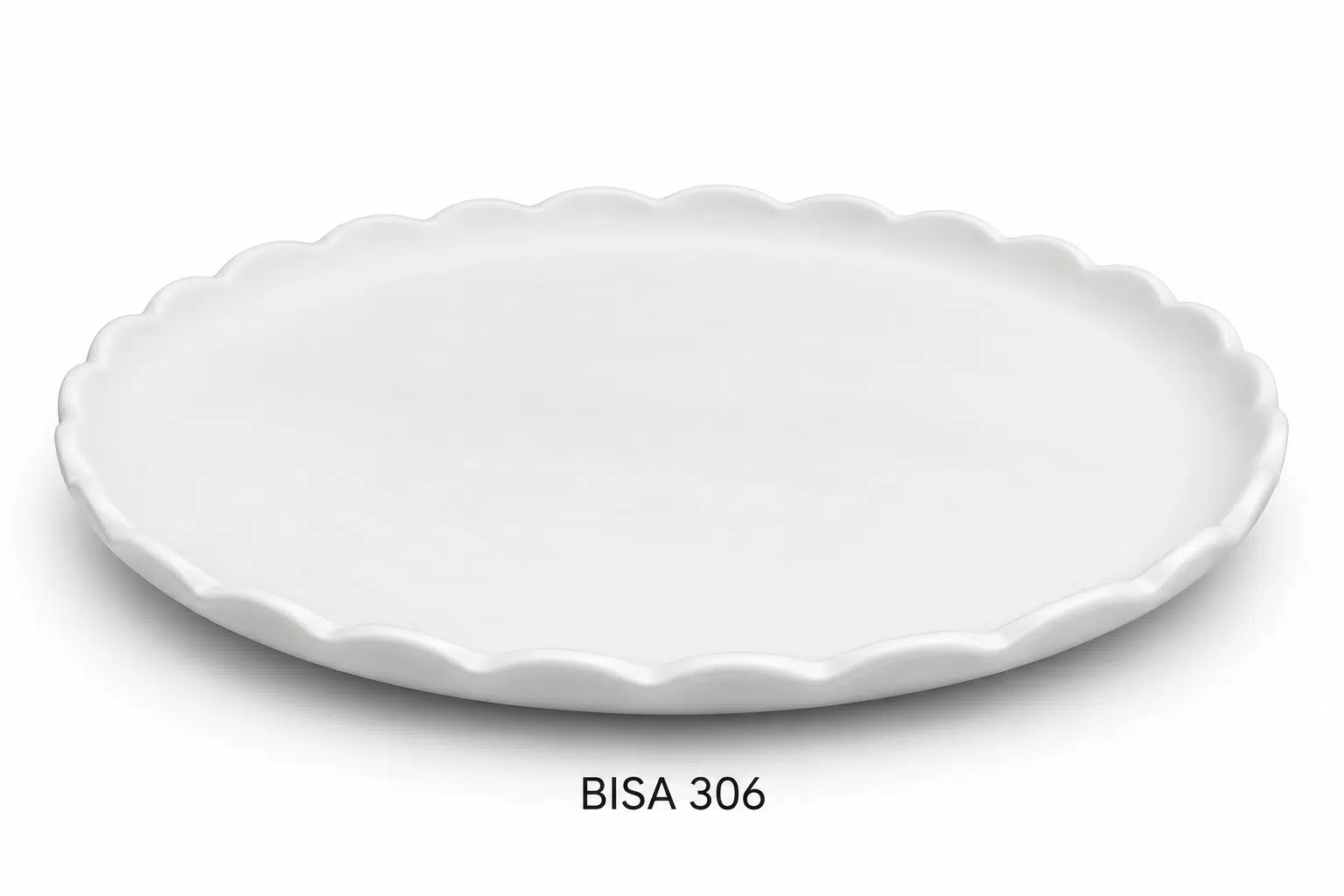 Ontbijtbord gekarteld D 22,6cm
